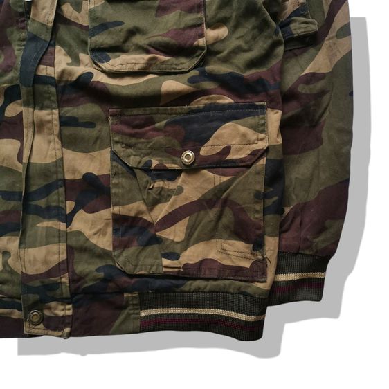 Camo Military Jacket รอบอก 48” รูปที่ 4