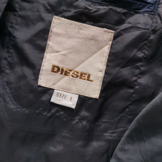 Diesel Navy Hooded Jacket รอบอก 48 รูปที่ 10