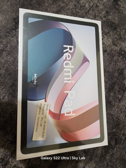 แลก-ขาย แท็บเล็ต Xiaomi Redmi Pad ram6 rom128g จอ10" 2k 90hz ใหม่มือหนึ่งยังไม่แกะกล่อง ประกันศูนย์ปีกว่า รูปที่ 3