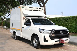 Toyota Hilux Revo 2.4 SINGLE Entry ( ปี 2020 ) กระบะตู้เย็นใช้งานน้อยไมล์เพียง 7 หมื่นกว่าโล ความสูง 1.45 เมตรพร้อมใช้งาน