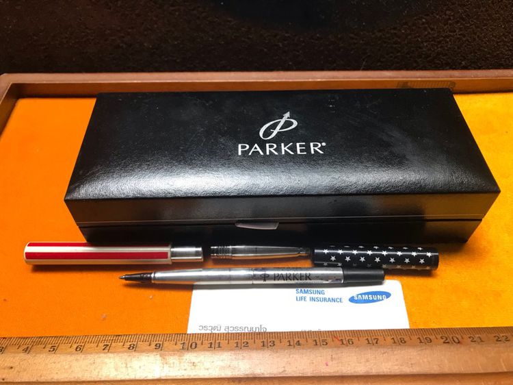 ปากกา Parker ลายธงชาติอเมริกา งานเก่า แถมกล่อง รูปที่ 4