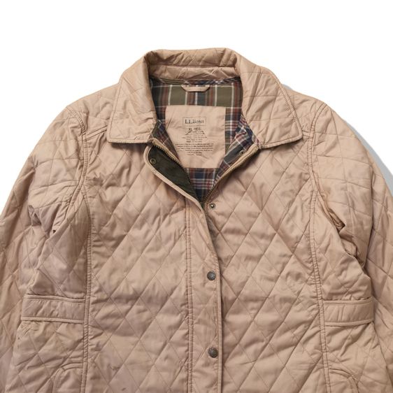 LL Bean Khaki Brown Outdoor Zipper Jacket รอบอก 48” รูปที่ 4