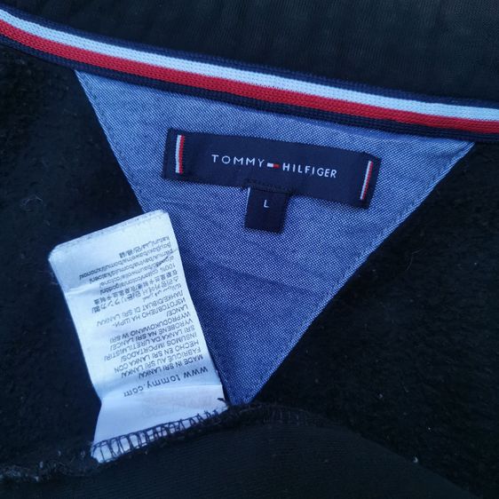 Tommy Hilfiger Black Full Zipper Jacket รอบอก 47” รูปที่ 11