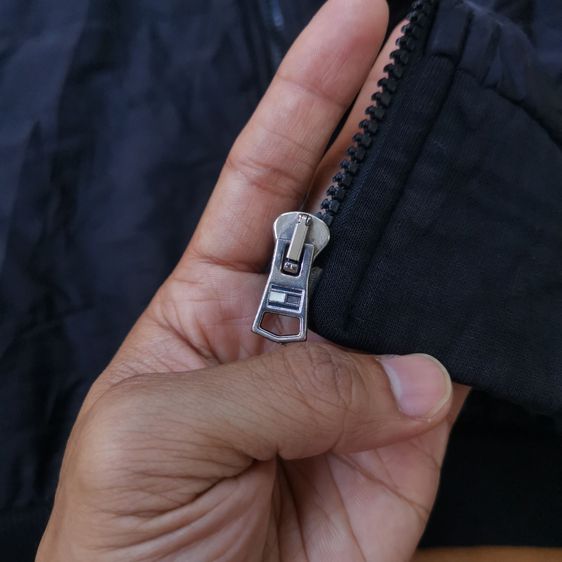Tommy Hilfiger Black Full Zipper Jacket รอบอก 47” รูปที่ 12
