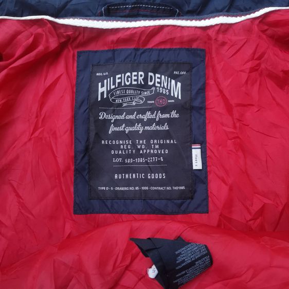 Tommy Hilfiger Navy Blues Puffer Jacket รอบอก 48”  รูปที่ 11