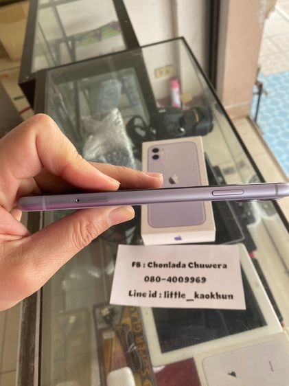 Iphone 11 64Gb TH Purple แบต 76 สภาพดี เดิมๆ ใช้งานปกติ มีตำหนิ ขายถูก (นิคมลำพูน) รูปที่ 5