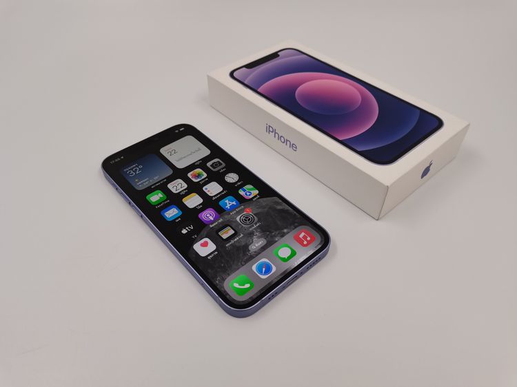 🟪 iPhone 12 128GB Purple 🟪 ครบกล่อง แบต 94 มี ปกศ. 💘  รูปที่ 4