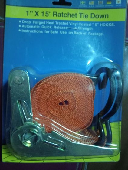 สายรัดของเอนกประสงค์ Ratchet-Tie-Down  รูปที่ 6