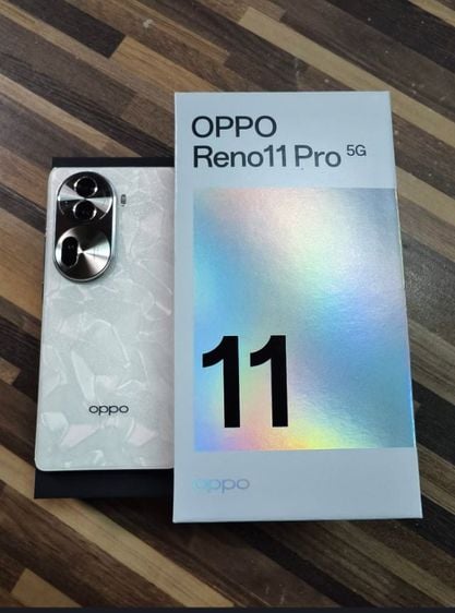 Reno11 Pro 512 GB OPPO RENO 11 PRO 5G  สีขาวไข่มุก นางฟ้าเรียกแม่