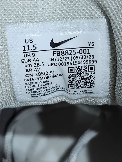 Nike Vomero 5 สี cobblestone (women) size 11.5w, 10us men รูปที่ 4