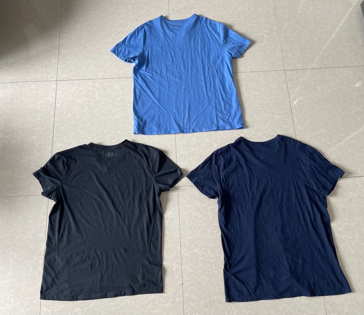 3 T-Shirts Polo by Ralph Lauren Under Armour L Tommy Hilfiger Nike Calvin Klein รูปที่ 14