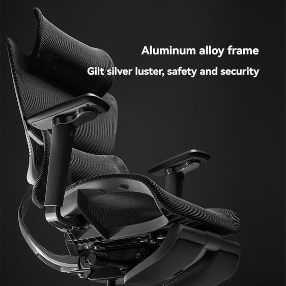 Ergomax S3 Ergonomic Chair office chair S3 เก้าอี้ตามหลักสรีระศาสตร์เก้าอี้คอมพิวเตอร์เก้าอี้สำนักงาน Boss อยู่ประจำเก้าอี้เล่นเกมที่สะดวกสบ รูปที่ 2
