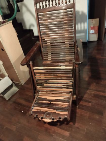เก้าอี้​ฮ่องเต้​วิ​นเท​จ​ทำจาก​ไม้​ชิงชัน​ รูปที่ 10