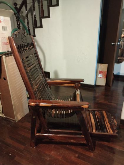 เก้าอี้​ฮ่องเต้​วิ​นเท​จ​ทำจาก​ไม้​ชิงชัน​ รูปที่ 11