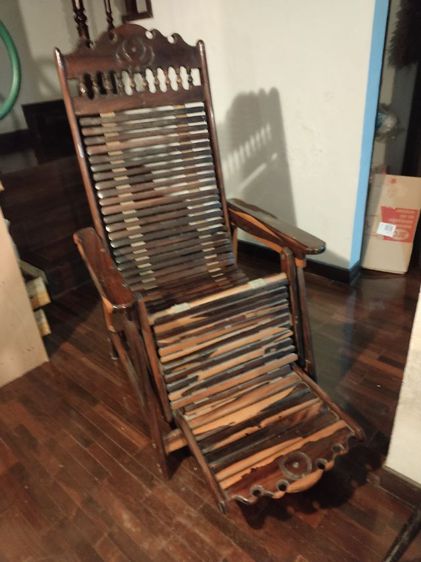 เก้าอี้​ฮ่องเต้​วิ​นเท​จ​ทำจาก​ไม้​ชิงชัน​ รูปที่ 18