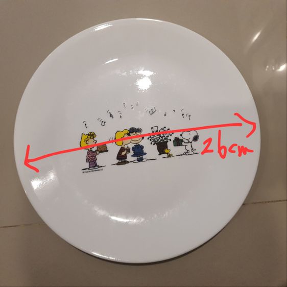 Corelle snoopy plate รูปที่ 2