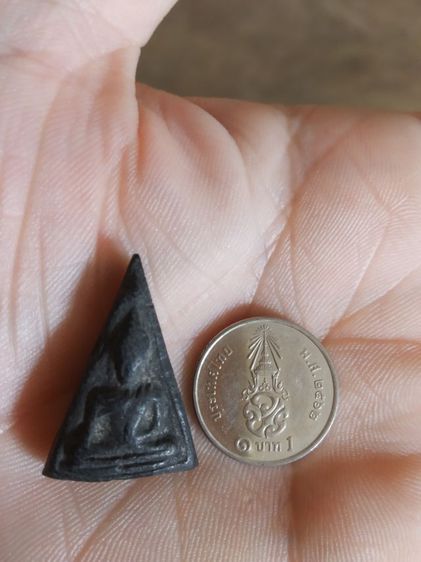 พระเนื้อดินผสมผงใบลานพิมพ์เล็ก(พระพิมพ์พระนางพญาหลังเรียบ(160202)(ไม่ทราบพระเกจิที่สร้าง))พระบ้านพระเครื่องรางของมงคล รูปที่ 9