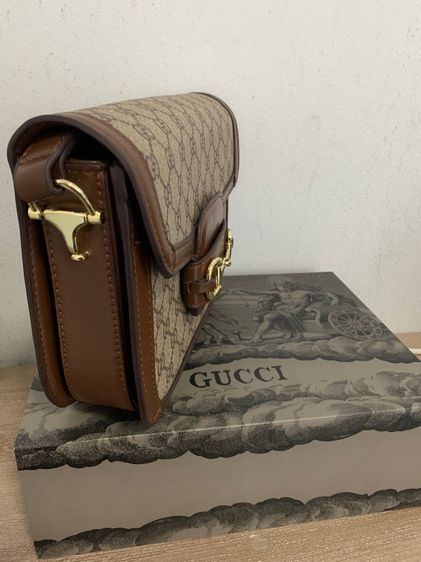 กระเป๋า Gucci HORSEBIT ใหม่ครบกล่อง รูปที่ 4