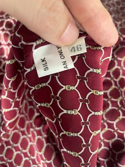 เสื้อTunic ผู้หญิง Pure Silk Size XL (46) รูปที่ 3