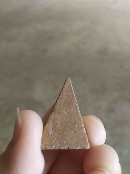 พระเนื้อดิน(พระพิมพ์พระนางพญาหลังเรียบ(200208)(ไม่ทราบพระเกจิที่สร้าง))พระบ้านพระเครื่องรางของมงคล รูปที่ 6