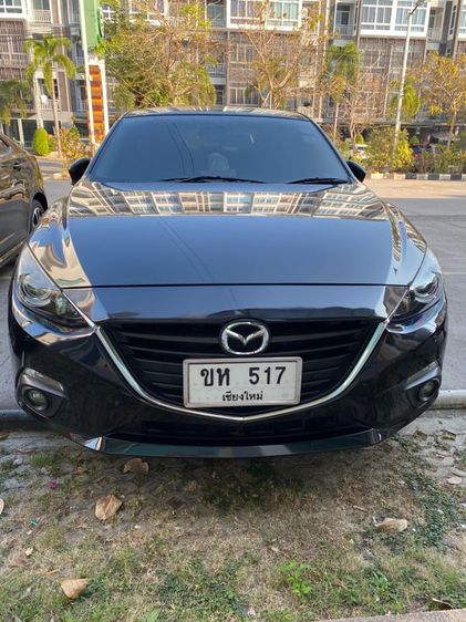 Mazda Mazda3 2014 2.0 E Sedan เบนซิน ไม่ติดแก๊ส เกียร์อัตโนมัติ ดำ