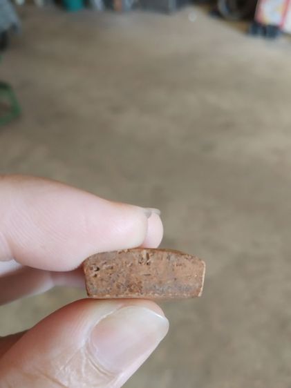 พระเนื้อดิน(พระพิมพ์พระนางพญาหลังเรียบ(200206)(ไม่ทราบพระเกจิที่สร้าง))พระบ้านพระเครื่องรางของมงคล รูปที่ 18