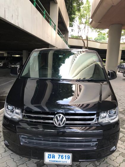 Volkswagen Caravelle 2015 2.0 TDi Van ดีเซล เกียร์อัตโนมัติ ดำ รูปที่ 1