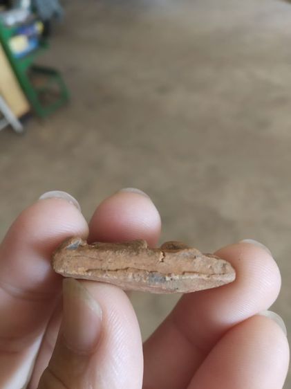 พระเนื้อดิน(พระพิมพ์พระนางพญาหลังเรียบ(ไม่สวยขอคนรับได้)(200217)(ไม่ทราบพระเกจิที่สร้าง))พระบ้านพระเครื่องรางของมงคล รูปที่ 14