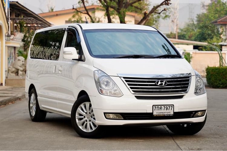 Hyundai Grand Starex 2011 2.5 VIP Utility-car ดีเซล ไม่ติดแก๊ส เกียร์อัตโนมัติ ขาว รูปที่ 4