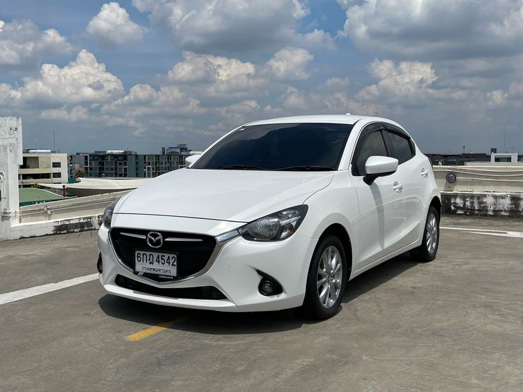 Mazda Mazda 2 2016 1.3 Sports High Plus Sedan เบนซิน เกียร์อัตโนมัติ ขาว