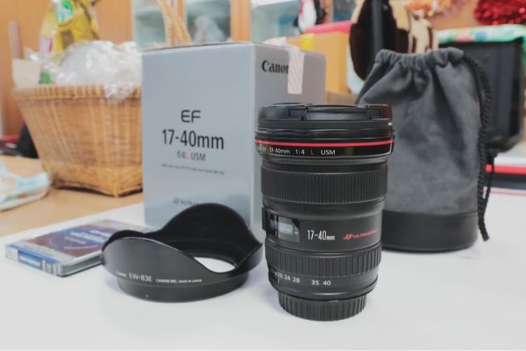 Canon EF 17-40 mm F4 L รูปที่ 1