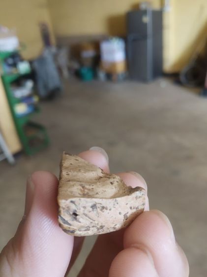 พระเนื้อดิน(พระพิมพ์พระนางพญาหลังเรียบเนื้อออกสีขาว(ไม่ค่อยสวยขอคนที่รับได้)(200211)(ไม่ทราบพระเกจิที่สร้าง))พระบ้านพระเครื่องรางของมงคล รูปที่ 12