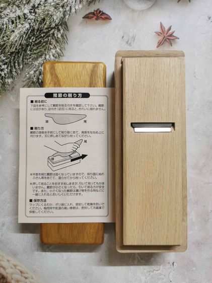 กล่องโกนหนวดโบนิโตแห้ง เครื่องคัดแยก Katsuobushi Bonito ผลิตในญี่ปุ่น รูปที่ 1