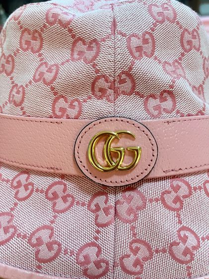 Gucci Monogrammed Bucket Hat Use like new ‼️ รูปที่ 8