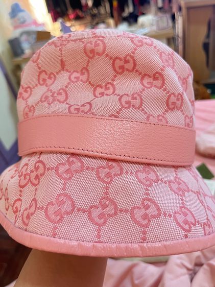 Gucci Monogrammed Bucket Hat Use like new ‼️ รูปที่ 2