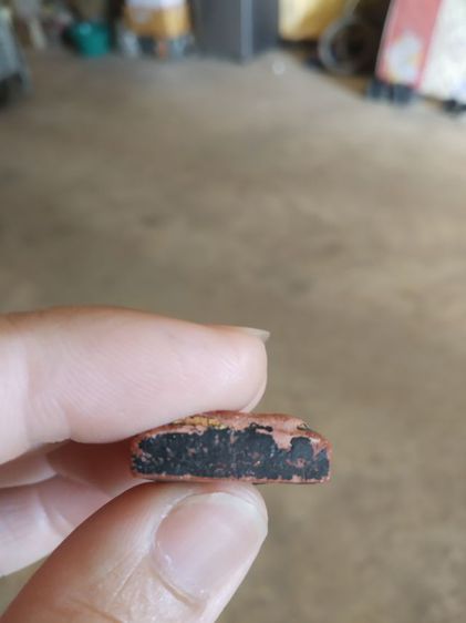 พระเนื้อดิน(พระพิมพ์พระนางพญาหลังเรียบ(สีดำป่นสีแดง)(130212)(ไม่ทราบพระเกจิที่สร้าง))พระบ้านพระเครื่องรางของมงคล รูปที่ 18