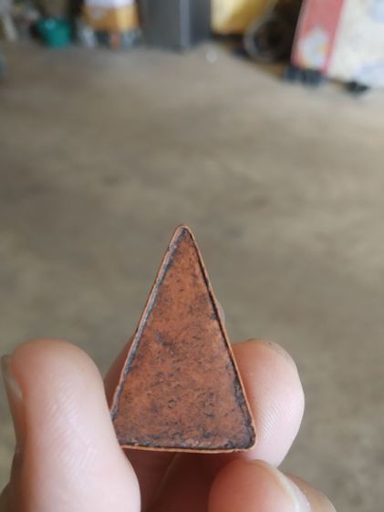 พระเนื้อดิน(พระพิมพ์พระนางพญาหลังเรียบสีดำแดงเข้ม(130215)(ไม่ทราบพระเกจิที่สร้าง))พระบ้านพระเครื่องรางของมงคล รูปที่ 7