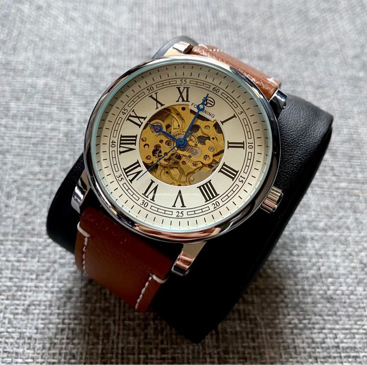 Automatic Vintage Luxury Watch รูปที่ 9