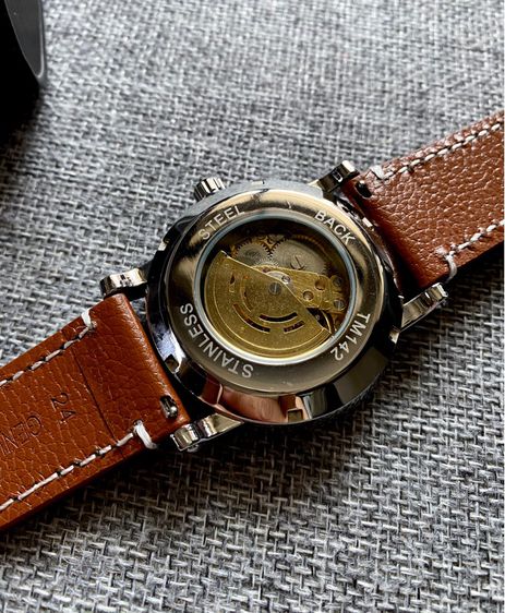 Automatic Vintage Luxury Watch รูปที่ 8