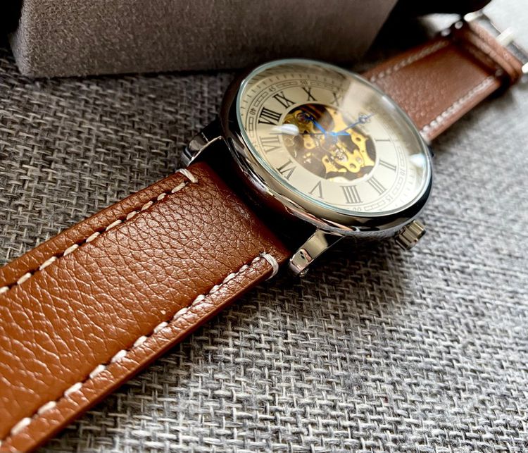 Automatic Vintage Luxury Watch รูปที่ 7