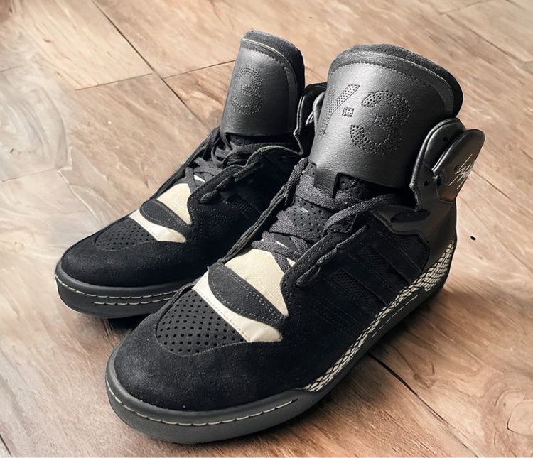 🇯🇵 Y-3 Yohi Yamamoto X Adidas high black Edition shoes 🇯🇵 รูปที่ 2