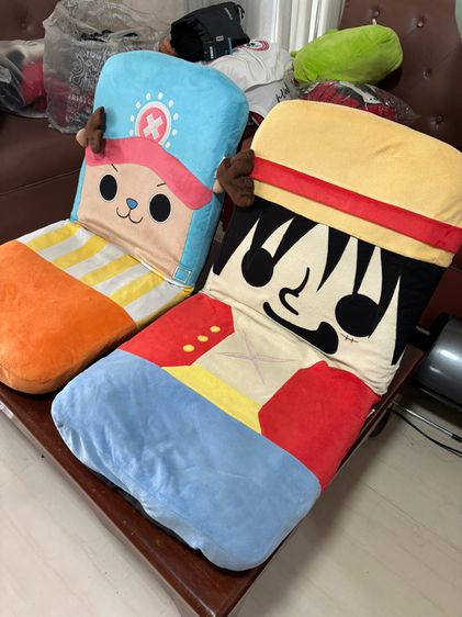 เก้าอี้ญี่ปุ่น One Piece วันพีช แท้ มือสอง ของญี่ปุ่น พับได้ ทำความสะอาดแล้ว เก้าอี้ญี่ปุ่น เก้าอี้พับญี่ปุ่น รูปที่ 2