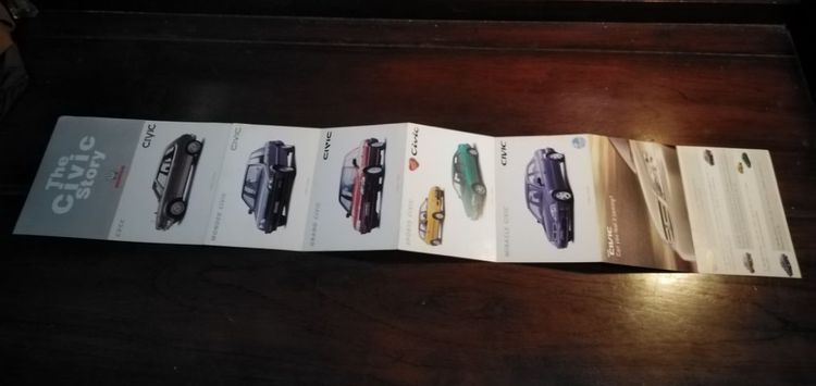 ขาย​เหมา​โบรชัวร์​วิวัฒนา​การ​รถฮอนด้า​ จำนวน​3เล่ม รูปที่ 12