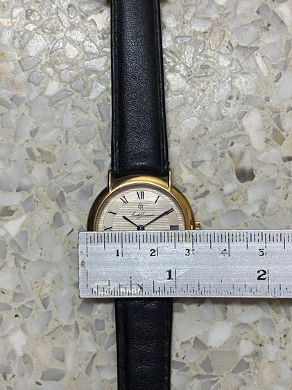นาฬิกายี่ห้อ SANTA  JOANNES ควอทซ์ สวิส ของแท้มือสอง  ทองสวย ขนาด32 มิล  900฿ รูปที่ 8