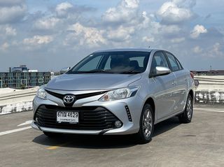 Toyota Vios 1.5 E  ซื้อรถผ่านไลน์ รับฟรีบัตรเติมน้ำมัน K01108