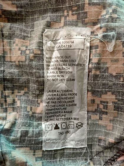 TACTICAL PANTS ACU Camouflage Combat Pants Military กางเกงยุทธวิธี สภาพใหม่มากถึงโคตรมาก ไม่มีตำหนิ ไม่มีขาด,ปะ 
 รูปที่ 10