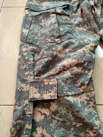 TACTICAL PANTS ACU Camouflage Combat Pants Military กางเกงยุทธวิธี สภาพใหม่มากถึงโคตรมาก ไม่มีตำหนิ ไม่มีขาด,ปะ 
 รูปที่ 16