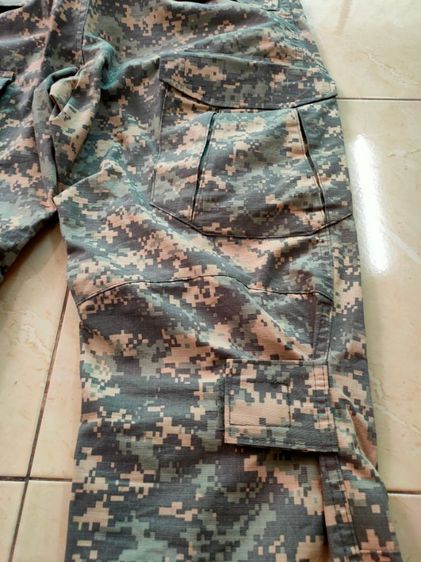 TACTICAL PANTS ACU Camouflage Combat Pants Military กางเกงยุทธวิธี สภาพใหม่มากถึงโคตรมาก ไม่มีตำหนิ ไม่มีขาด,ปะ 
 รูปที่ 12
