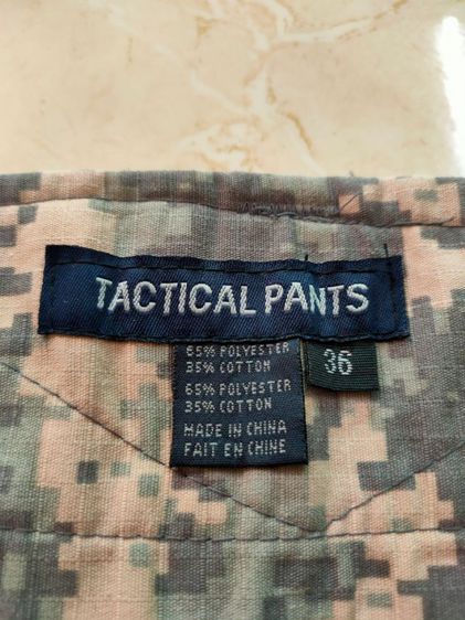 TACTICAL PANTS ACU Camouflage Combat Pants Military กางเกงยุทธวิธี สภาพใหม่มากถึงโคตรมาก ไม่มีตำหนิ ไม่มีขาด,ปะ 
 รูปที่ 6