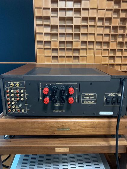 ขายอินติเกรตแอมป์เสียงหวานแบรนด์ดังวินเทจรุ่นใหญ่ ONKYO Integra A-927 integrated amplifiers made in Japan 🇯🇵 มีMM MC สภาพสวย  รูปที่ 3